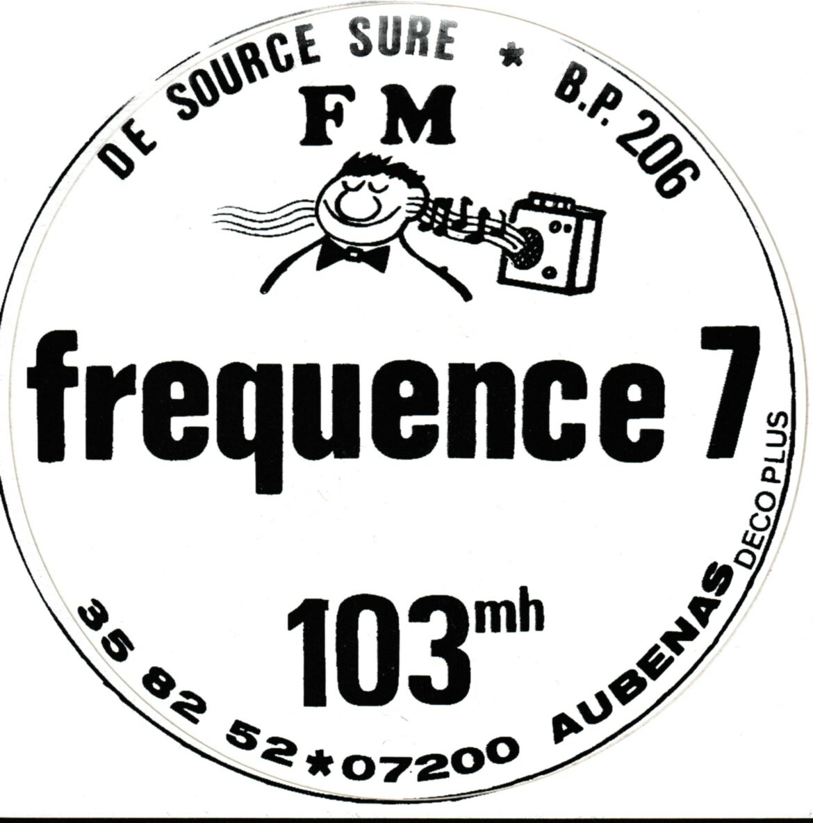 Autocollant d'époque